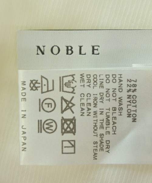 NOBLE（ノーブル）ニット・セーター 白 サイズ:-(S位) レディース/2200702404108