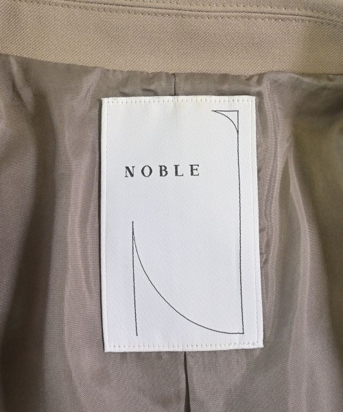 NOBLE（ノーブル）テーラードジャケット ベージュ サイズ:34(XS位) レディース/2200702526039