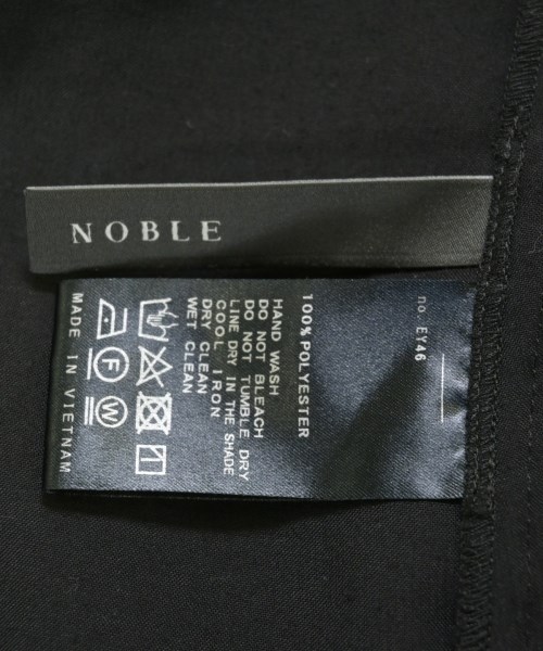 NOBLE（ノーブル）ブラウス 黒 サイズ:F レディース/2200705087056