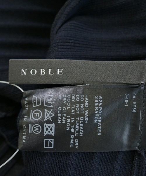 NOBLE（ノーブル）ワンピース 紺 サイズ:F レディース/2200705940078