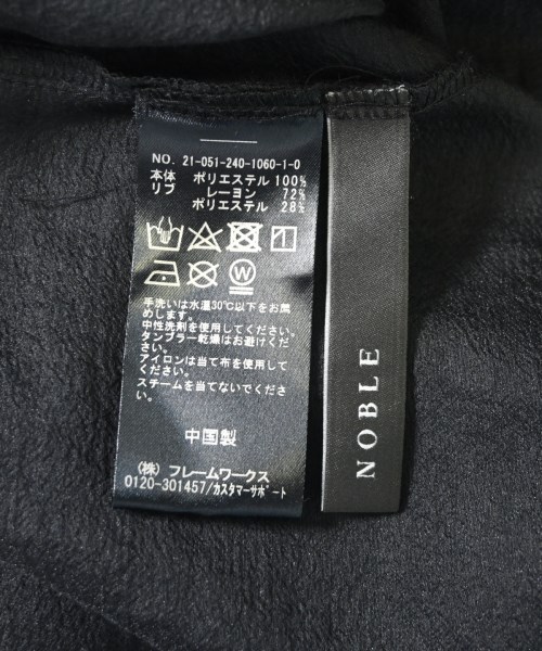 NOBLE（ノーブル）ブラウス 黒 サイズ:F レディース/2200705628051