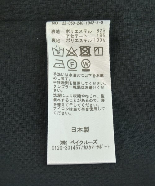 NOBLE（ノーブル）ワンピース 黒 サイズ:F レディース/2200705149037