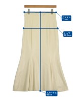NOBLE（ノーブル）ロング・マキシ丈スカート 白 サイズ:38(M位) レディース/2200707609119