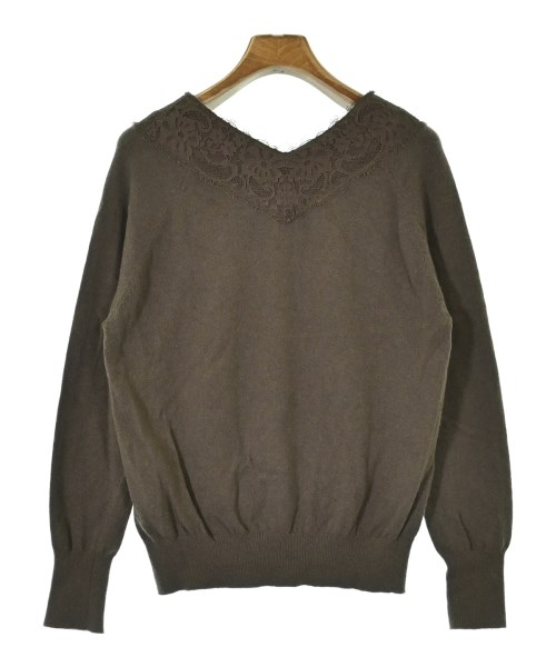 NOBLE（ノーブル）ニット・セーター 茶 サイズ:F レディース/2200652677089