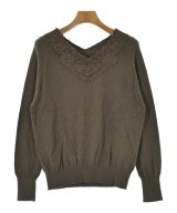 NOBLE（ノーブル）ニット・セーター 茶 サイズ:F レディース/2200652677089
