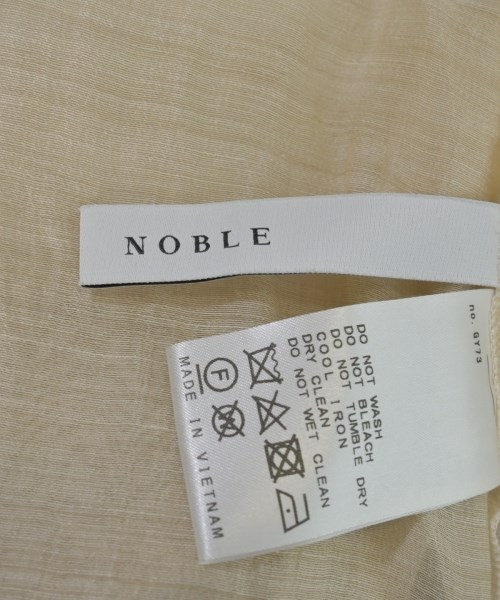 NOBLE（ノーブル）ブラウス ベージュ サイズ:-(XL位) レディース/2200661749081