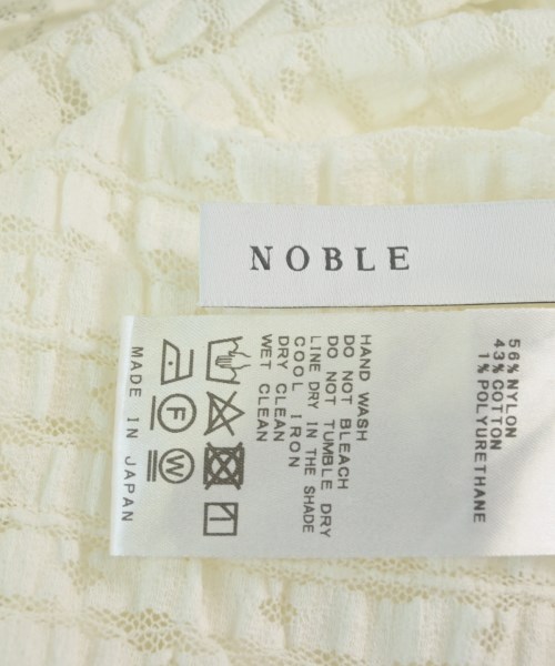 NOBLE（ノーブル）Tシャツ・カットソー 白 サイズ:-(M位) レディース/2200661749104