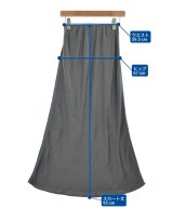 NOBLE（ノーブル）ロング・マキシ丈スカート グレー サイズ:36(S位) レディース/2200660616032