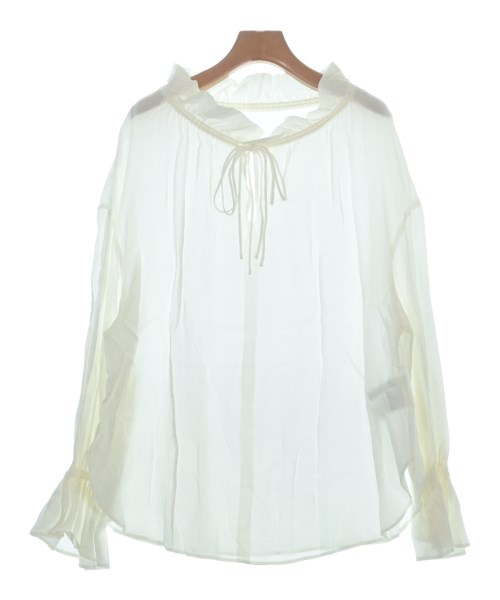 NOBLE(ノーブル)ブラウス 白 サイズ:F/2200660910178