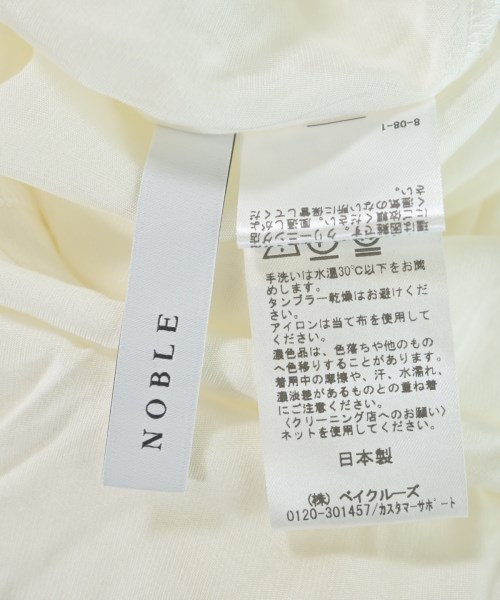 NOBLE（ノーブル）ブラウス 白 サイズ:F レディース/2200660910178