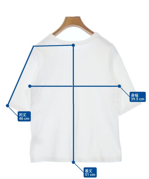 NOBLE（ノーブル）Tシャツ・カットソー 白 サイズ:-(S位) レディース/2200659935137