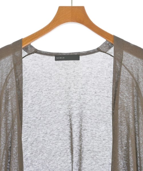 NOBLE（ノーブル）カーディガン 茶 サイズ:F レディース/2200665044137