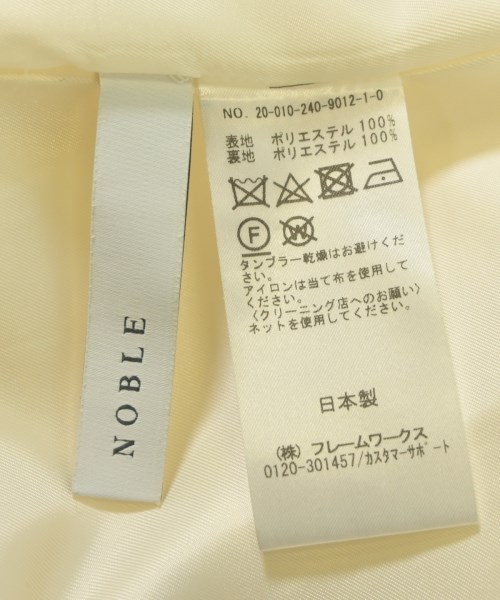 NOBLE（ノーブル）ジャケット 黄 サイズ:36(S位) レディース/2200667189058