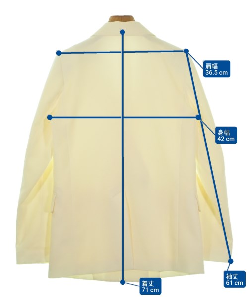 NOBLE（ノーブル）ジャケット 黄 サイズ:36(S位) レディース/2200667189058