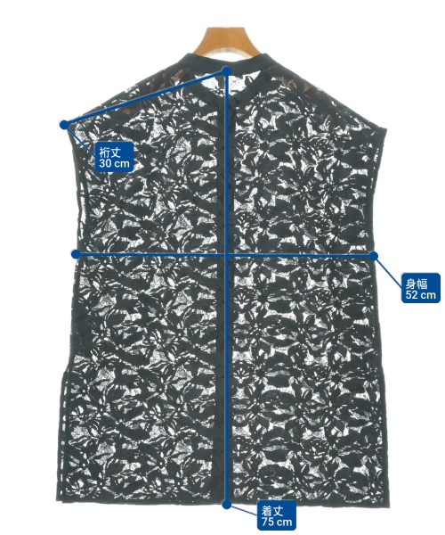 NOBLE（ノーブル）カジュアルシャツ 黒 サイズ:F レディース/2200667189072