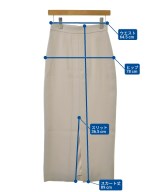 NOBLE（ノーブル）ロング・マキシ丈スカート ベージュ サイズ:36(S位) レディース/2200667189102