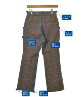 NOBLE（ノーブル）スラックス 茶 サイズ:36(S位) レディース/2200667189119