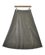 NOBLE（ノーブル）ロング・マキシ丈スカート 茶 サイズ:38(M位) レディース/2200663813049