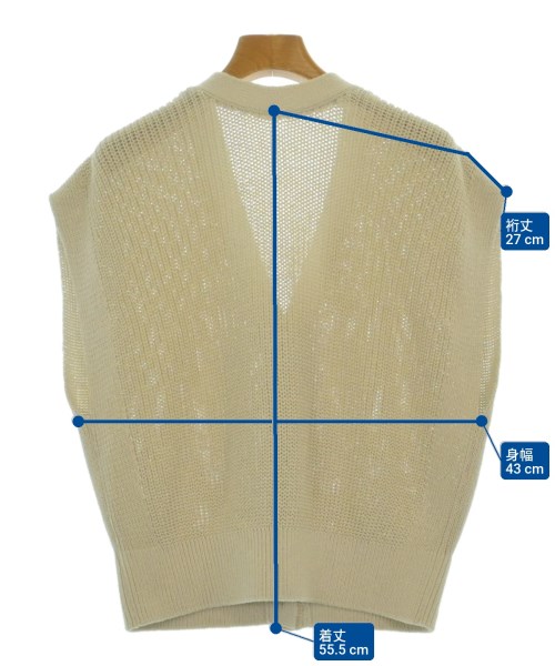 NOBLE（ノーブル）ベスト ベージュ サイズ:F レディース/2200666558039