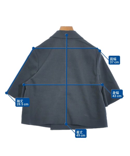 NOBLE（ノーブル）テーラードジャケット 紺 サイズ:38(M位) レディース/2200667133068