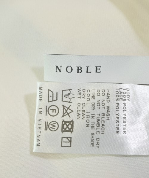 NOBLE（ノーブル）ブラウス 白 サイズ:F レディース/2200666520159