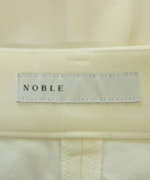 NOBLE（ノーブル）スラックス 白 サイズ:38(M位) レディース/2200664828011