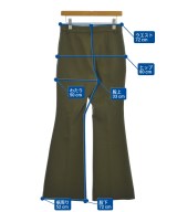 NOBLE（ノーブル）スラックス カーキ サイズ:38(M位) レディース/2200664828028