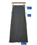 NOBLE（ノーブル）ロング・マキシ丈スカート グレー サイズ:-(S位) レディース/2200667696068
