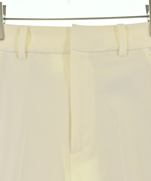 NOBLE（ノーブル）スラックス 白 サイズ:34(XS位) レディース/2200666509024