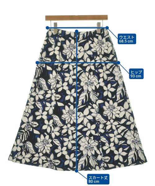 NOBLE（ノーブル）ロング・マキシ丈スカート 青 サイズ:36(S位) レディース/2200668938044