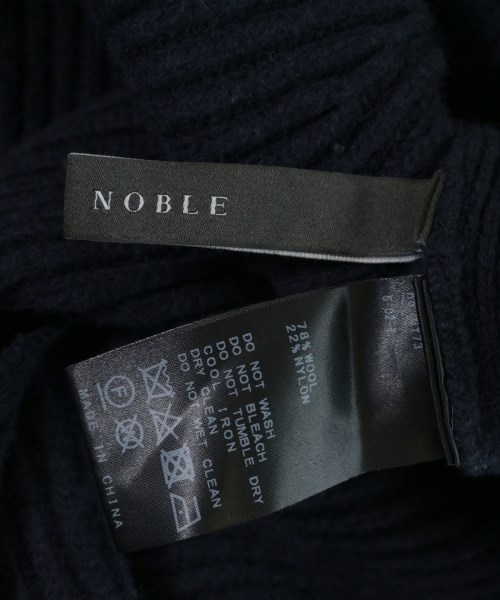 NOBLE（ノーブル）ニット・セーター 黒 サイズ:F レディース/2200668374019