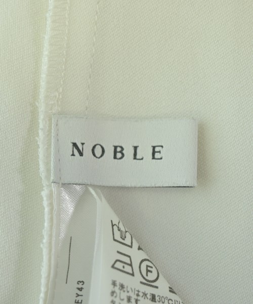 NOBLE（ノーブル）ブラウス 白 サイズ:F レディース/2200720030105