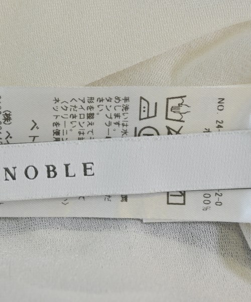 NOBLE（ノーブル）ノースリーブ 白 サイズ:-(M位) レディース/2200722772089