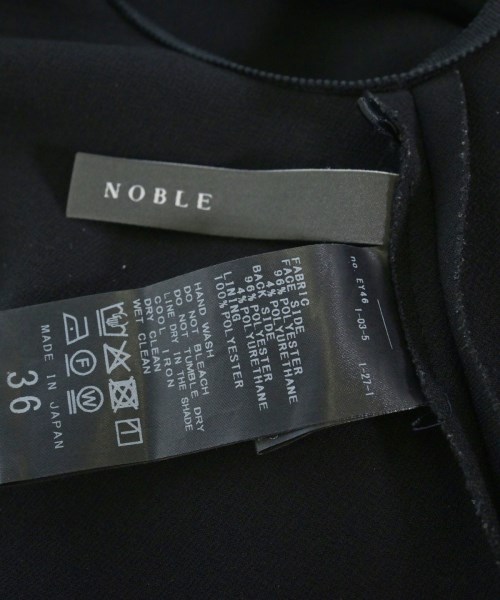 NOBLE（ノーブル）ワンピース 黒 サイズ:36(S位) レディース/2200727962089