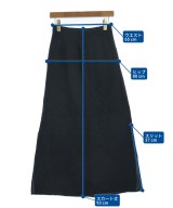 NOBLE（ノーブル）ロング・マキシ丈スカート 黒 サイズ:36(S位) レディース/2200727962096