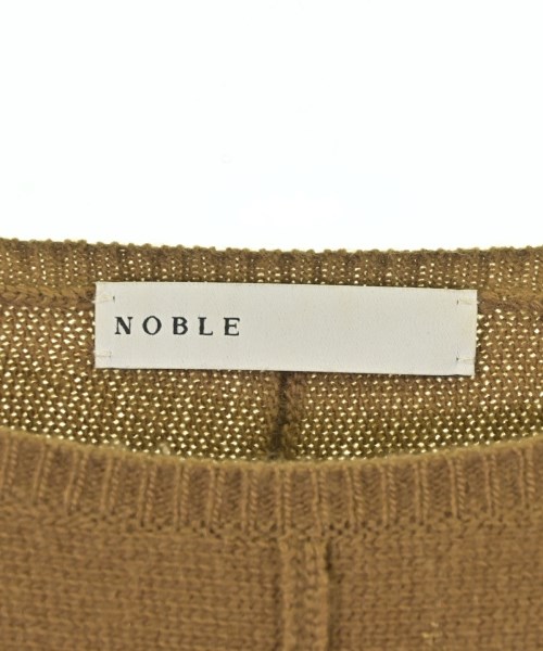 NOBLE（ノーブル）ニット・セーター 茶 サイズ:F レディース/2200728277069