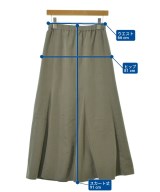 NOBLE（ノーブル）ロング・マキシ丈スカート カーキ サイズ:38(M位) レディース/2200725447229