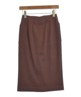 NOBLE（ノーブル）ロング・マキシ丈スカート 茶 サイズ:34(XS位) レディース/2200732869151
