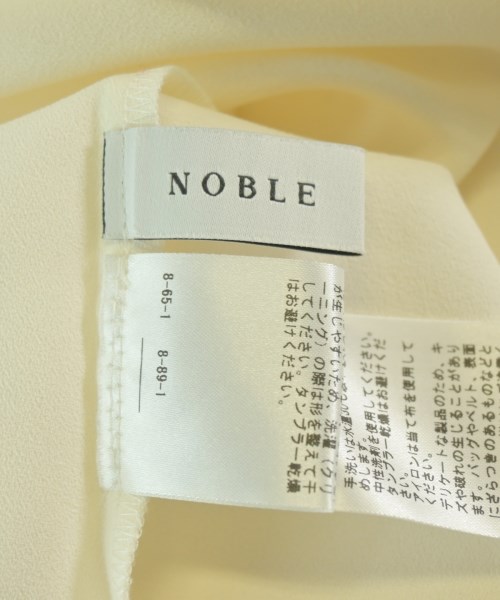NOBLE（ノーブル）ブラウス 白 サイズ:F レディース/2200733828041