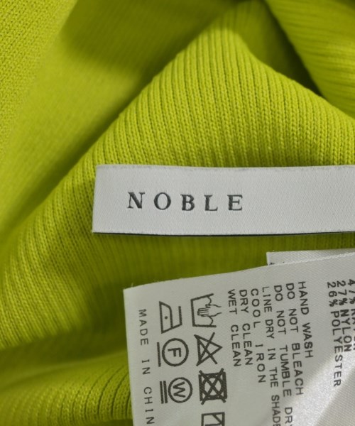 NOBLE（ノーブル）ニット・セーター 緑 サイズ:-(S位) レディース/2200734450074