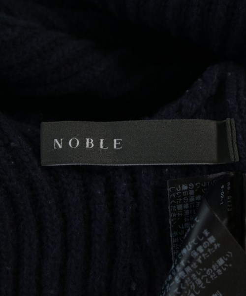 NOBLE（ノーブル）ニット・セーター 紺 サイズ:F レディース/2200726485039