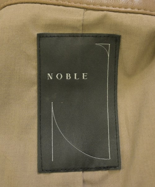 NOBLE（ノーブル）ライダース 茶 サイズ:36(S位) レディース/2200720852011
