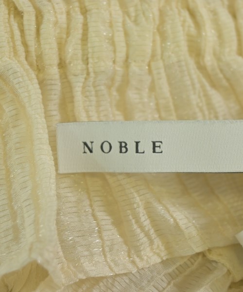 NOBLE（ノーブル）ブラウス 白 サイズ:F レディース/2200716184089