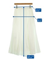 NOBLE（ノーブル）ロング・マキシ丈スカート 白 サイズ:38(M位) レディース/2200718361259
