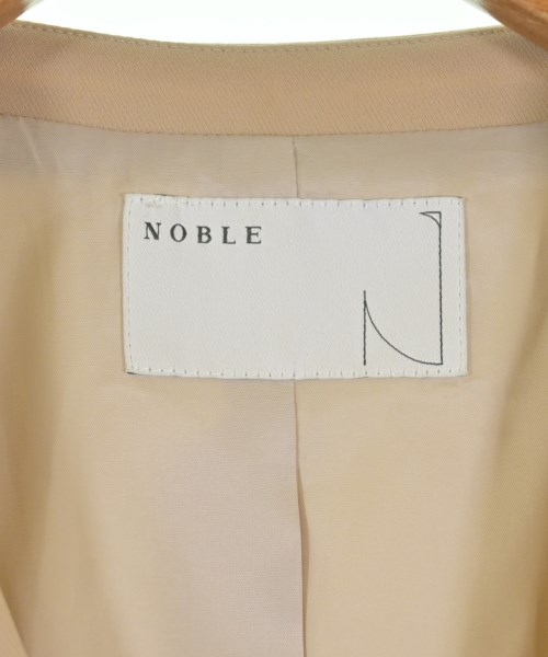 NOBLE（ノーブル）カジュアルジャケット ベージュ サイズ:36(S位) レディース/2200719710018
