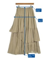 NOBLE（ノーブル）ロング・マキシ丈スカート ベージュ サイズ:F レディース/2200719026041