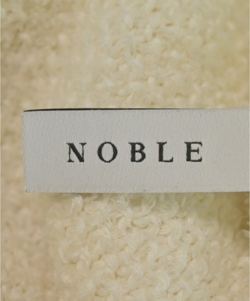 NOBLE（ノーブル）ニット・セーター 白 サイズ:F レディース/2200723024057