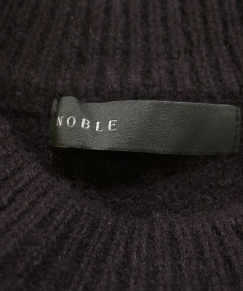 NOBLE（ノーブル）ニット・セーター 紫 サイズ:F レディース/2200726772016