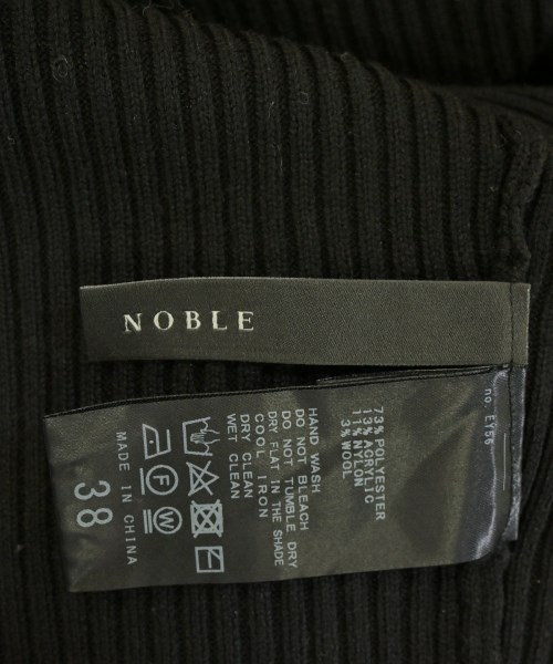 NOBLE（ノーブル）ワンピース 黒 サイズ:38(M位) レディース/2200728202269