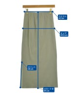 NOBLE（ノーブル）ロング・マキシ丈スカート 緑 サイズ:36(S位) レディース/2200724934027
